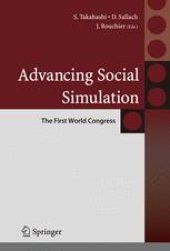 book Advancing Social Simulation: The First World Congress