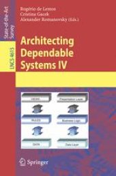 book Architecting Dependable Systems IV