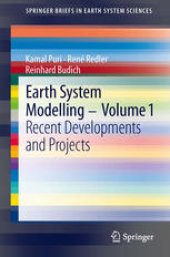 book Earth System Modelling - Volume 1: Recent Developments and Projects