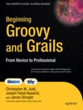 book Beginning Groovy and Grails: From Novice to Professional