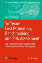 book Software Cost Estimation, Benchmarking, and Risk Assessment: The Software Decision-Makers' Guide to Predictable Software Development