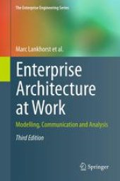 book Enterprise Architecture at Work: Modelling, Communication and Analysis