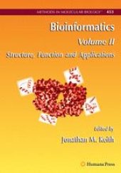 book Bioinformatics: Structure, Function and Applications