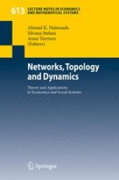 book Networks, Topology and Dynamics: Theory and Applications to Economics and Social Systems