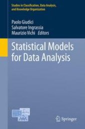 book Statistical Models for Data Analysis