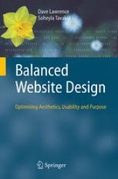 book Balanced Website Design: Optimising Aesthetics, Usability and Purpose