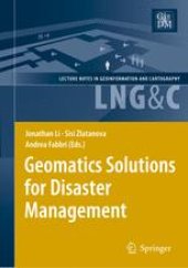 book Geomatics Solutions for Disaster Management