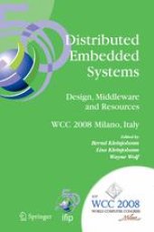 book Distributed Embedded Systems: Design, Middleware and Resources