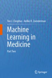 book Machine Learning in Medicine: Part Two