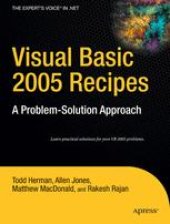 book Visual Basic 2005 Recipes: A Problem-Solution Approach