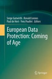 book European Data Protection: Coming of Age