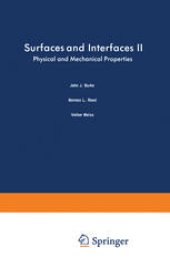 book Surfaces and Interfaces II: Physical and Mechanical Properties