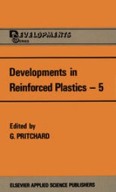 book Developments in Reinforced Plastics—5: Processing and Fabrication