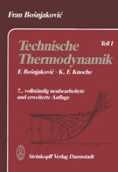 book Technische Thermodynamik: Teil I