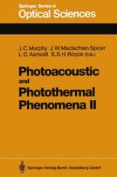 book Photoacoustic and Photothermal Phenomena II: Proceedings of the 6th International Topical Meeting, Baltimore, Maryland, July 31–August 3, 1989