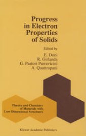 book Progress in Electron Properties of Solids: Festschrift in honour of Franco Bassani