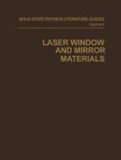 book Laser Window and Mirror Materials