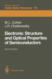 book Electronic Structure and Optical Properties of Semiconductors