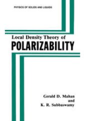 book Local Density Theory of Polarizability