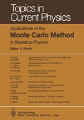 book Applications of the Monte Carlo Method in Statistical Physics