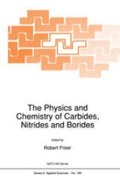 book The Physics and Chemistry of Carbides, Nitrides and Borides