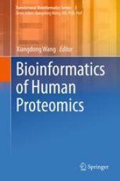 book Bioinformatics of Human Proteomics