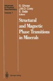 book Structural and Magnetic Phase Transitions in Minerals