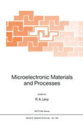 book Microelectronic Materials and Processes