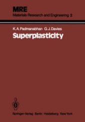 book Superplasticity: Mechanical and Structural Aspects, Environmental Effects, Fundamentals and Applications