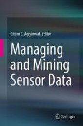 book Managing and Mining Sensor Data