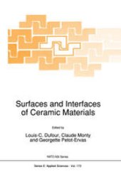 book Surfaces and Interfaces of Ceramic Materials