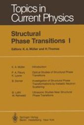 book Structural Phase Transitions I