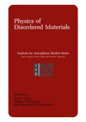 book Physics of Disordered Materials