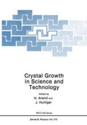 book Crystal Growth in Science and Technology