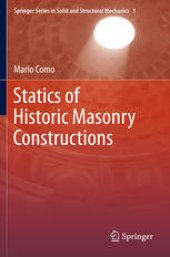 book Statics of Historic Masonry Constructions