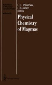 book Physical Chemistry of Magmas