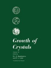 book Growth of Crystals: Volume 16