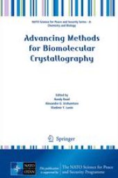 book Advancing Methods for Biomolecular Crystallography