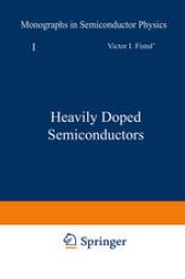 book Heavily Doped Semiconductors