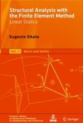 book Structural Analysis with the Finite Element Method Linear Statics: Volume 2. Beams, Plates and Shells