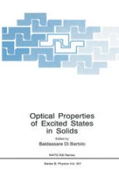 book Optical Properties of Excited States in Solids