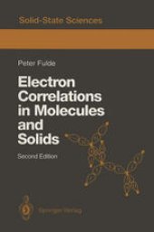 book Electron Correlations in Molecules and Solids