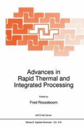 book Advances in Rapid Thermal and Integrated Processing