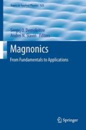 book Magnonics: From Fundamentals to Applications