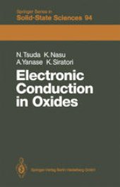 book Electronic Conduction in Oxides