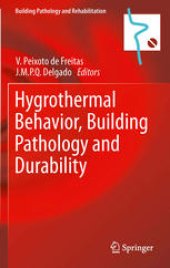 book Hygrothermal Behavior, Building Pathology and Durability