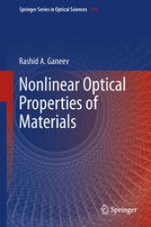 book Nonlinear Optical Properties of Materials