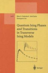 book Quantum Ising Phases and Transitions in Transverse Ising Models