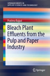 book Bleach Plant Effluents from the Pulp and Paper Industry