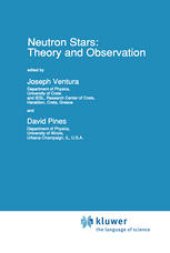 book Neutron Stars: Theory and Observation